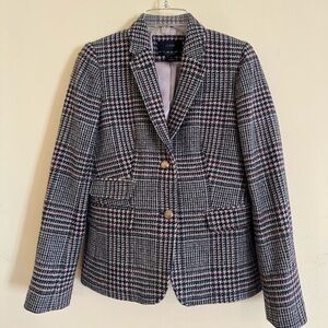 J.Crew Schoolboy Blazer in Houndstooth